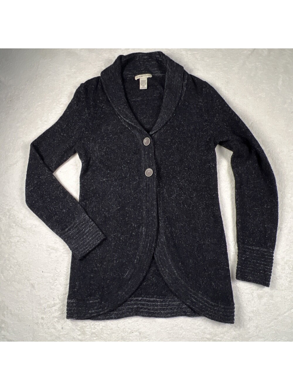 ExOfficio Cardigan Shawl Collar Sweater Oversized Women’s S Cozy Soft Lounge‎